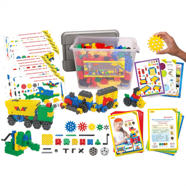 Конструктор STEM «Комбинированный» 480 деталей - «globural.ru» - Новосибирск