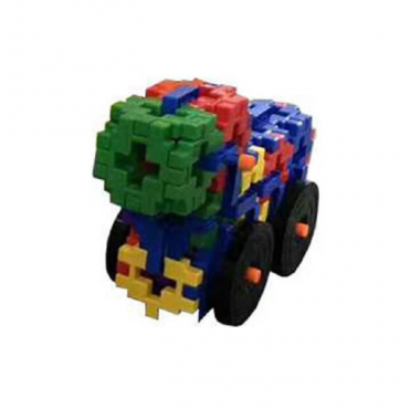 Набор для конструирования «Строительные интерактивные блоки стандарт» Комплект №3 "Машинка с колесами" - «globural.ru» - Новосибирск