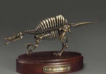Модель скелета динозавра Spinosaurus - «globural.ru» - Новосибирск