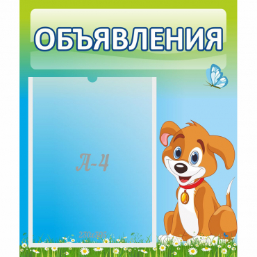 Стенд "Объявления" №17 - «globural.ru» - Новосибирск